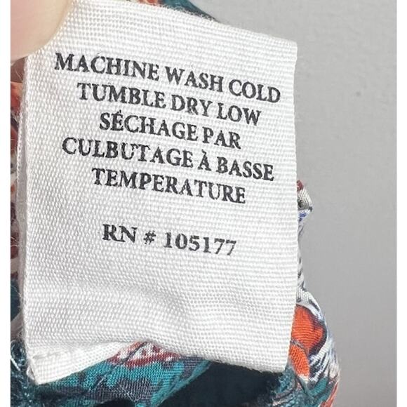 Ulla Johnson X Revolve Smocked Floral Teal Delphinium Lisbet MIDI Dress Size 4 - Picture 13 of 14